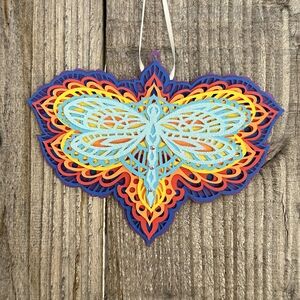 Colorful Dragonfly Hanging Ornament Party Decoration